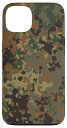 iPhone 13 Flecktarn 迷彩柄 ドイツ柄 陸軍 ミリタリー スマホケース
