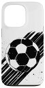 iPhone 13 Pro サッカーボール・グラフィック スマホケース