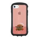 バンダイ PUI PUI モルカー iPhoneSE(第2世代)/8/7/6s/6(4.7インチ)対応ハイブリッドクリアケース テディ BPMC-08E