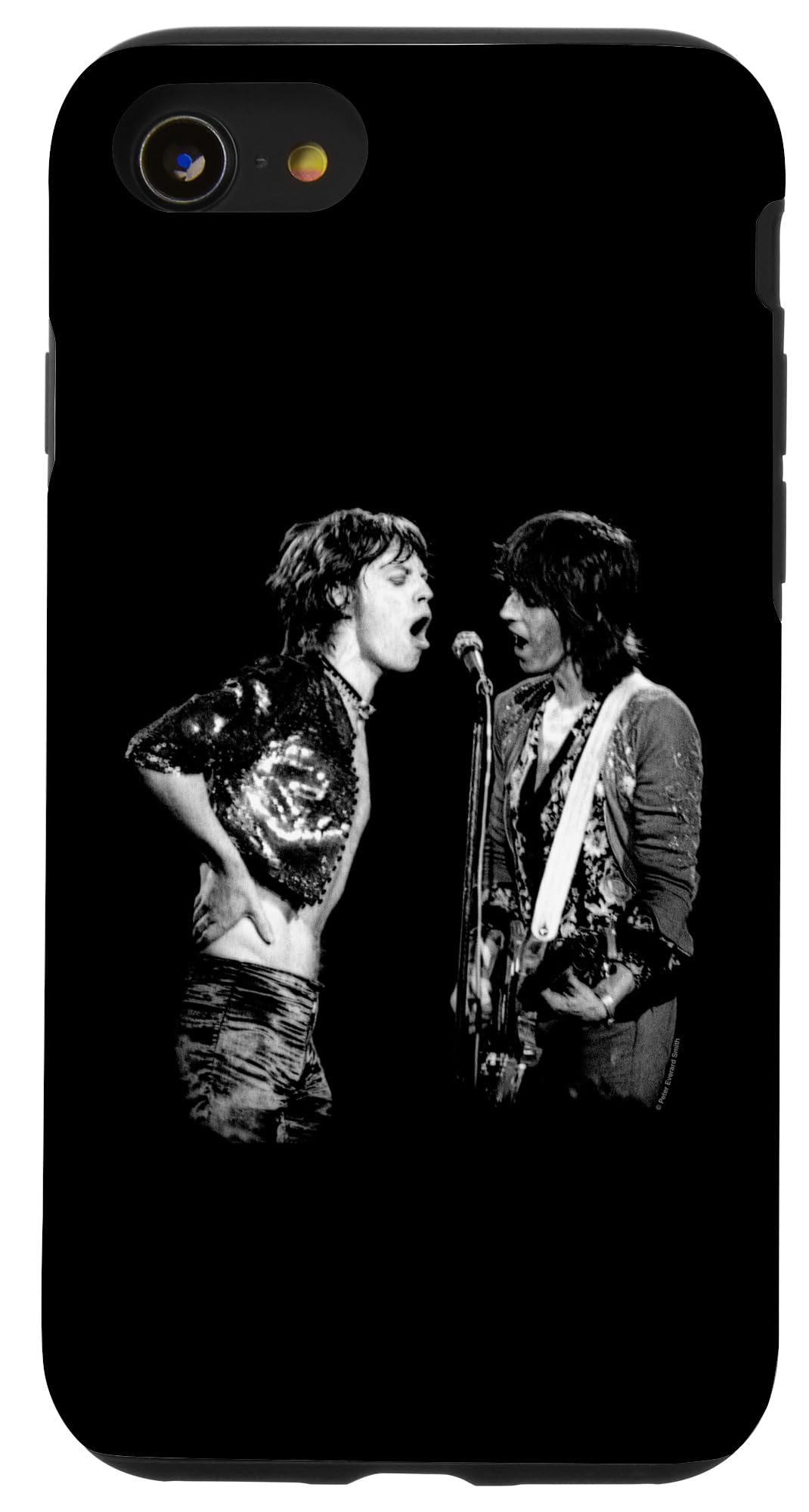 iPhone SE (2020) / 7 / 8 キース・リチャーズ ミック・ジャガー ローリング・ストーンズ Everard Smith スマホケース