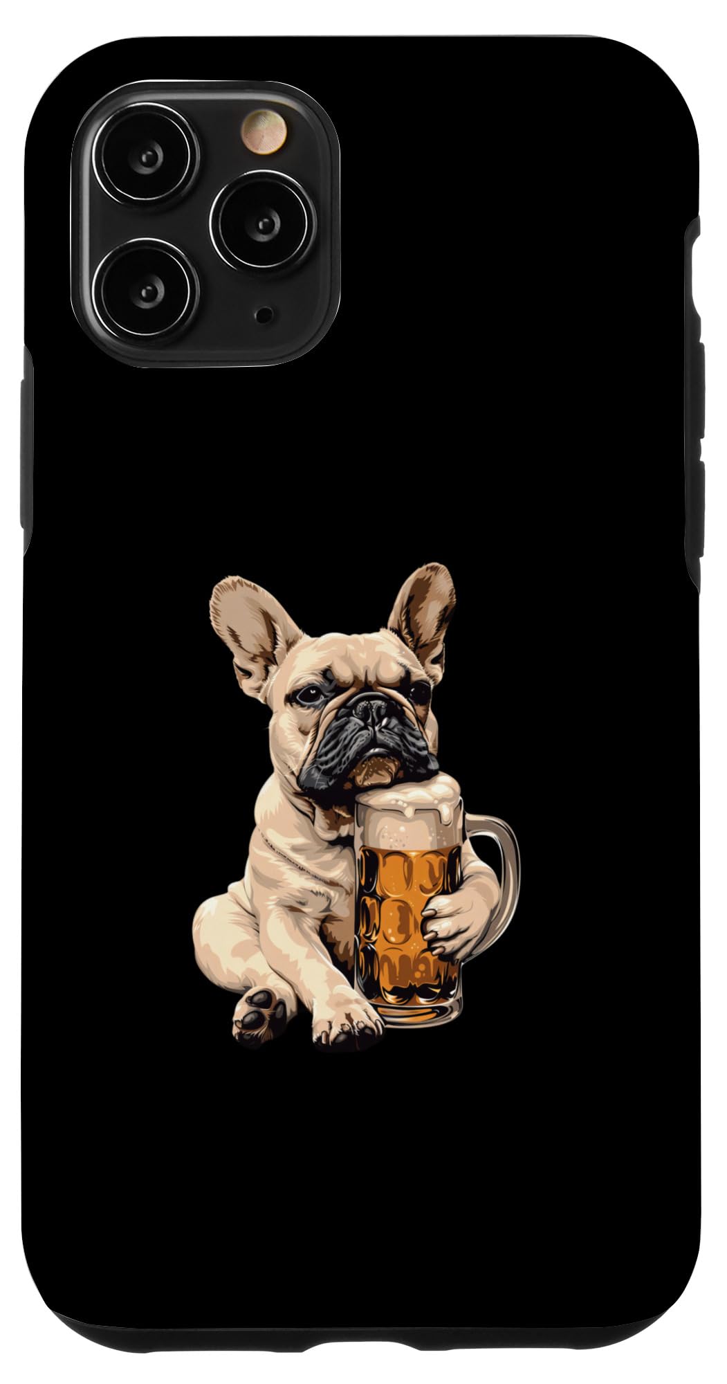 iPhone 11 Pro フレンチブルドッグビール スマホケース