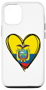 iPhone 12/12 Pro エクアドル独立記念日 I Love Quito クール エクアドルのプライド スマホケース