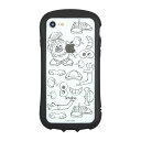 グルマンディーズ Mr.ポテトヘッド / iPhoneSE(第3世代/第2世代)/8/7/6s/6 (4.7インチ) 対応 ハイブリッドクリアケース 総柄 MPH-61B