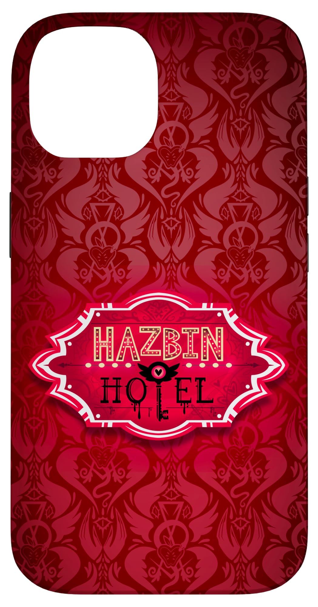iPhone 14 Hazbin Hotel - タイトル電話ケース スマホケース