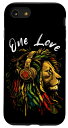 iPhone SE (2020) / 7 / 8 Rasta Reggae Lion Of Judah ジャマイカレゲエ ミュージックヘッドホン スマホケース