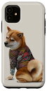 iPhone 11 柴犬 日本の伝統的なドラゴンタトゥー入り いれずみ スマホケース