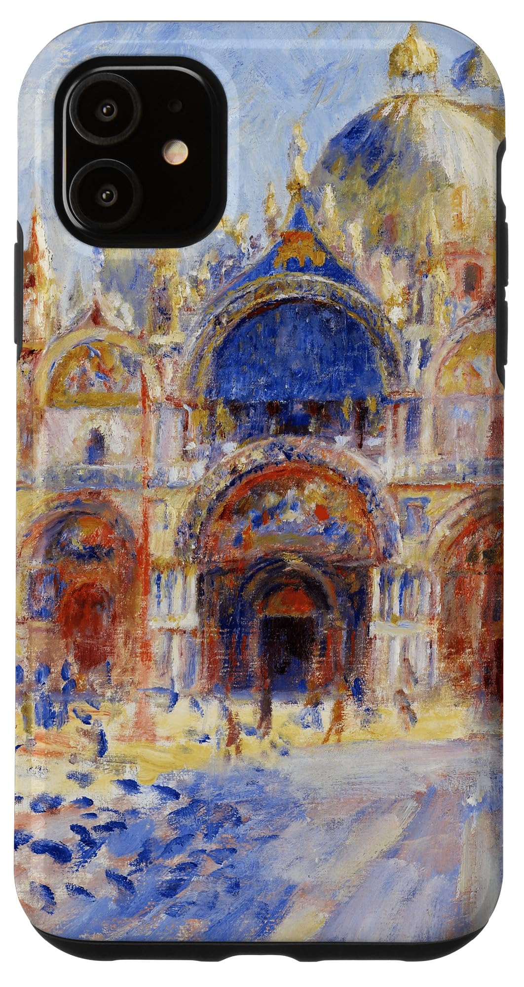 iPhone 11 オーギュストルノワール-サンマルコ広場、ヴェネツィア スマホケース