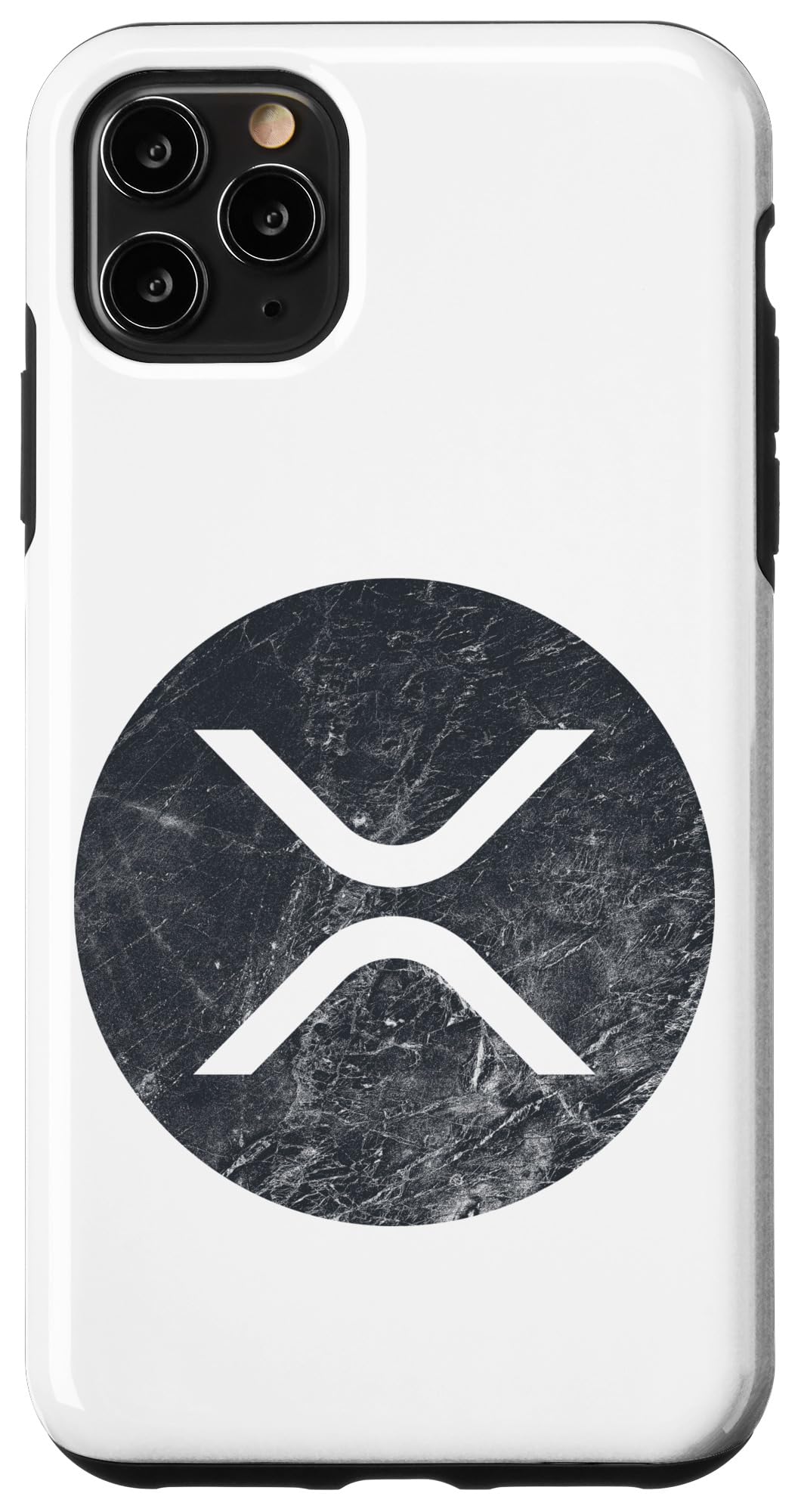 iPhone 11 Pro Max Ripple XRP Crypto ヴィンテージ アンティーク調ロゴ メンズ スマホケース