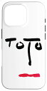 iPhone 16 Pro TOTO - 顔 スマホケース