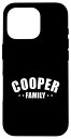 iPhone 16 Pro Cooper 苗字 家族 マッチング パーティー スマホケース