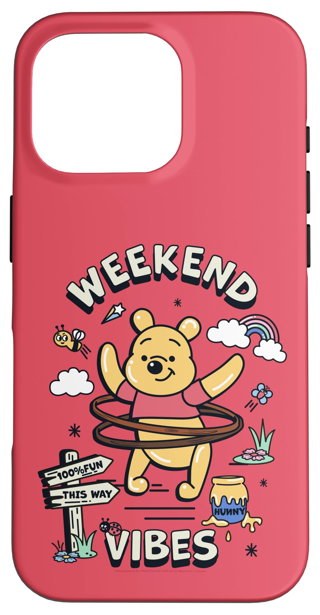 iPhone 16 Pro ディズニー くまのプーさん Weekend Vibes Pure Fun ...