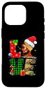 iPhone 16 Pro Womens LOVE Christmas Black Melanin Afro African American スマホケース