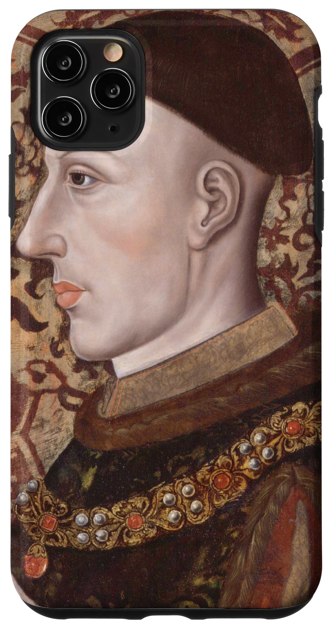 iPhone 11 Pro Max ヘンリー5世の肖像画(16世紀) スマホケース