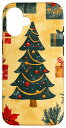 iPhone 16 クリスマスツリー柄 クリスマス スマホケース