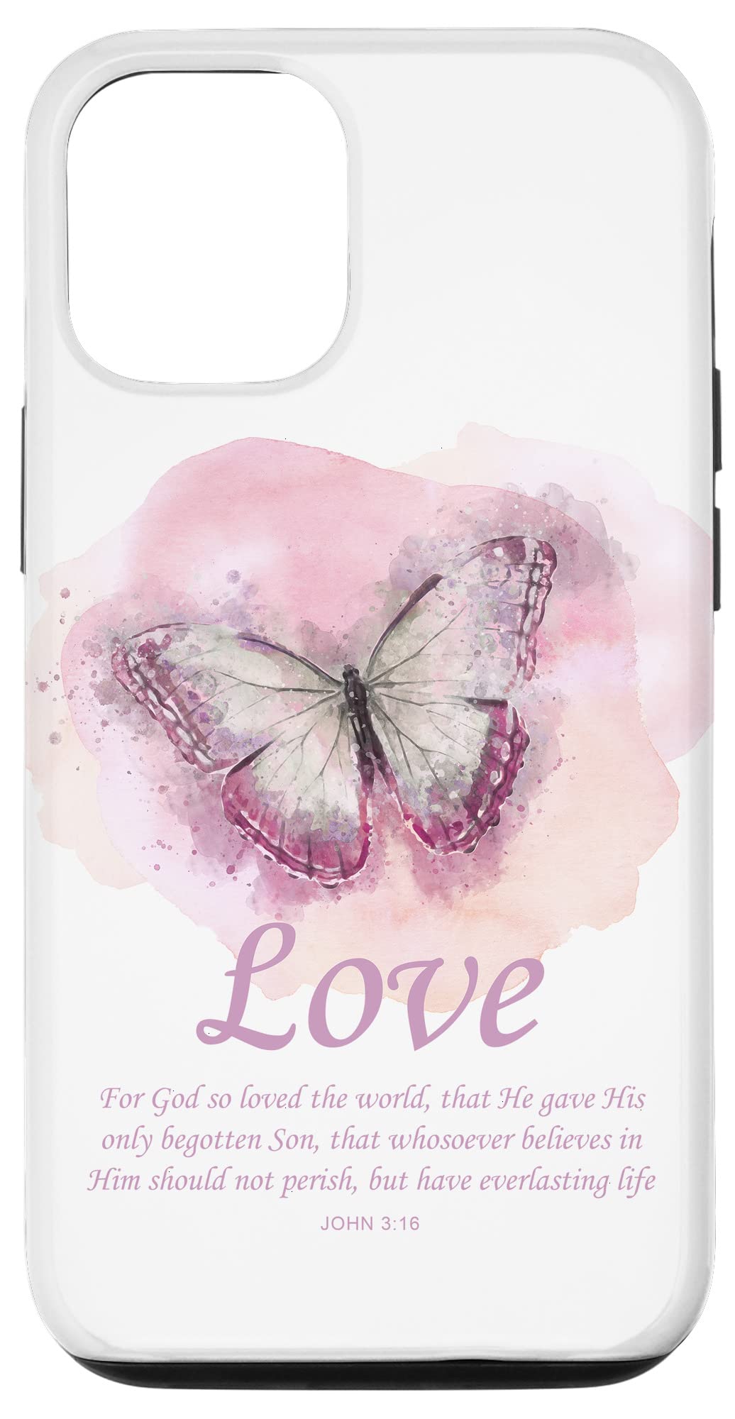 WES STORE㤨iPhone 15 Love Bible Verse: Womens Christian Faith Bible John 3:16 ޥۥפβǤʤ6,000ߤˤʤޤ