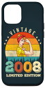 iPhone 12/12 Pro 16歳の誕生日 2008 限定版 ヴィンテージ 16歳 女性 スマホケース