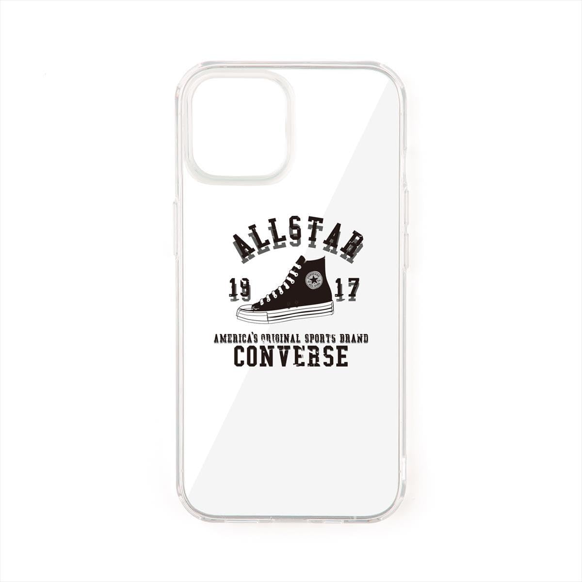コンバース(CONVERSE) College Logo Hybrid Clear Back Case クリア iPhone 13 iP13-CV16