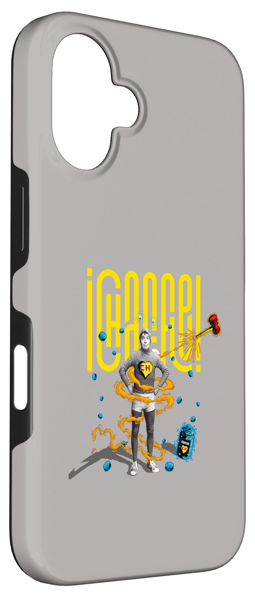 iPhone 16 Chapulin Colorado – 子供、ティーン、女性、男性向けの楽しいデザイン スマホケース