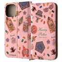 イングレム iPhone 15 ケース ハリー・ポッター 手帳型 レザーケース Raffine ハニーデュークス_3
