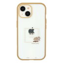グルマンディーズ ディズニーキャラクター IIIIfit Clear (イーフィット クリア) iPhone15 / 14 / 13 対応 ケース チップ&デー...