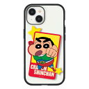 グルマンディーズ クレヨンしんちゃん IIIIfit Clear iPhone15 / 14 / 13 対応 ケース しんちゃん BCYS-54A
