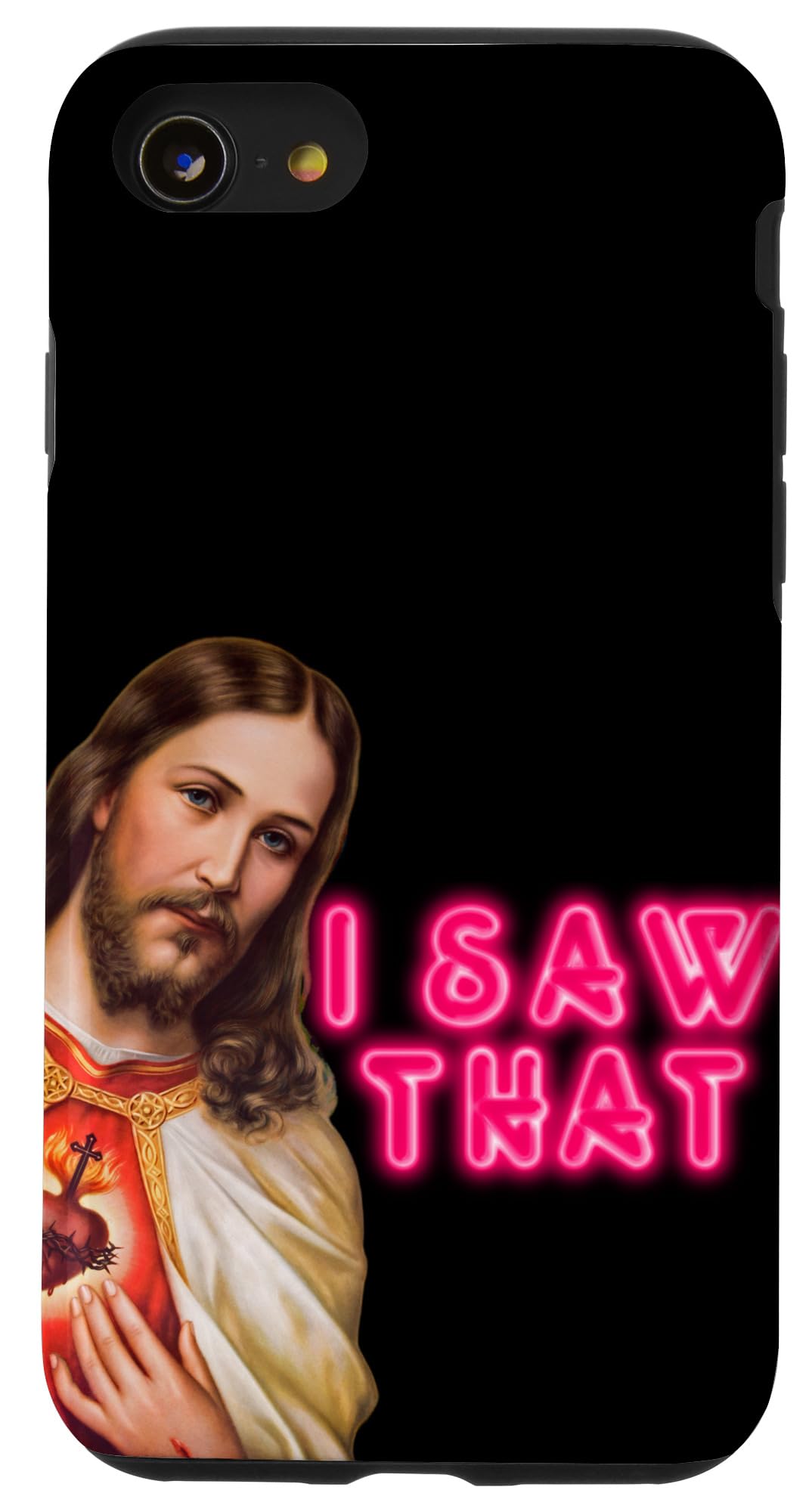 WES STORE㤨iPhone SE (2020 / 7 / 8 Funny Christian Design, Meme Quote Jesus I Saw That ޥۥפβǤʤ6,141ߤˤʤޤ