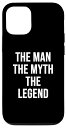 iPhone 13 Pro シンプル・ザ・マン・イズ・グレート・クリエイティブ・コレクション スマホケース