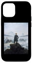 iPhone 13 Pro カスパー・ダーヴィト・フリードリヒ「霧海の上の放浪者」 スマホケース
