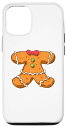 iPhone 12/12 Pro ジンジャーブレッドマン ボディコスチューム クリスマス Xmas アート スマホケース
