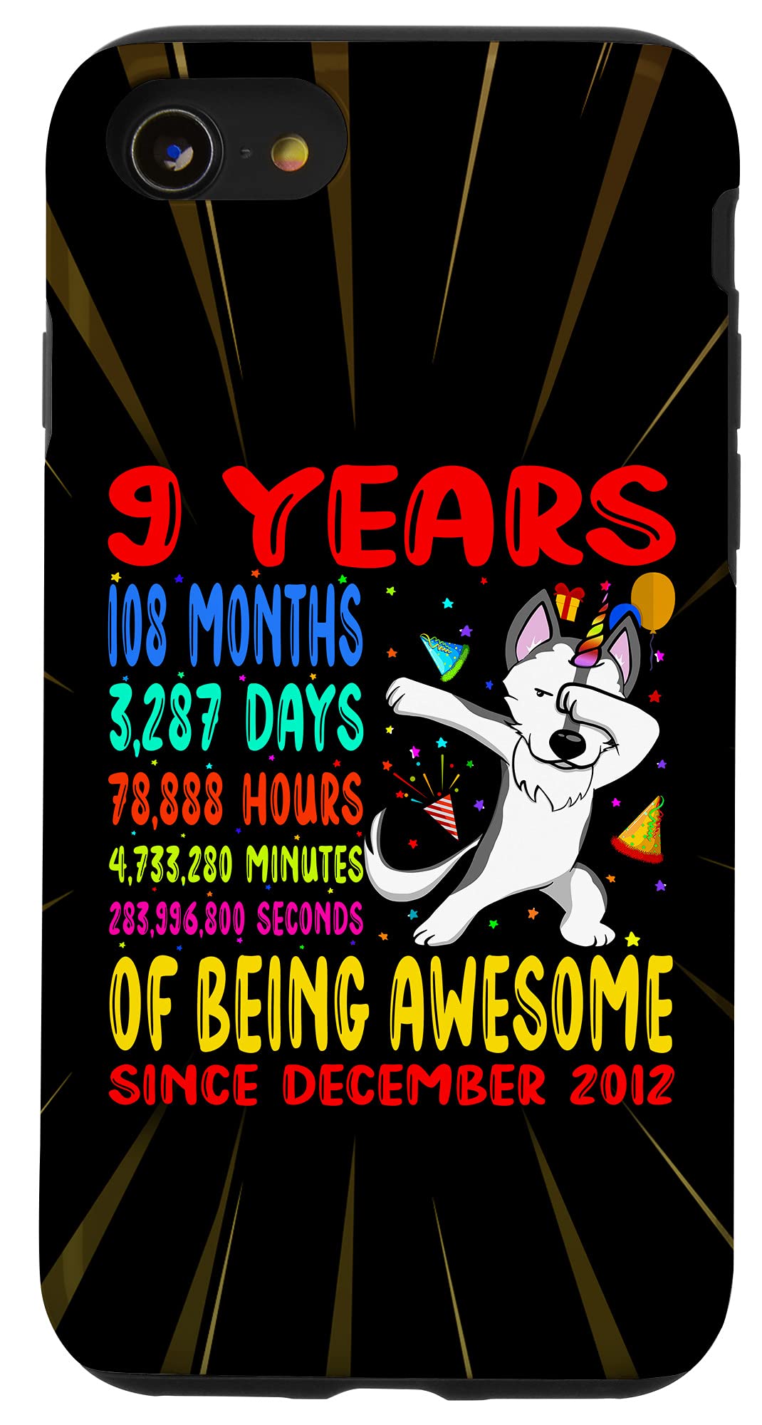 iPhone SE (2020) / 7 / 8 9 Years Of Being Awesome 9Ф å ӥ󥰥ϥ ޥۥ