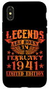 iPhone X/XS 誕生日 February 1941 年限定ギフト中古グランジヴィンテージ Limited 9月 Edition スマホケース