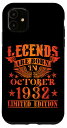 iPhone 11 誕生日 October 1932 年限定ギフト中古グランジヴィンテージ Limited 9月 Edition スマホケース