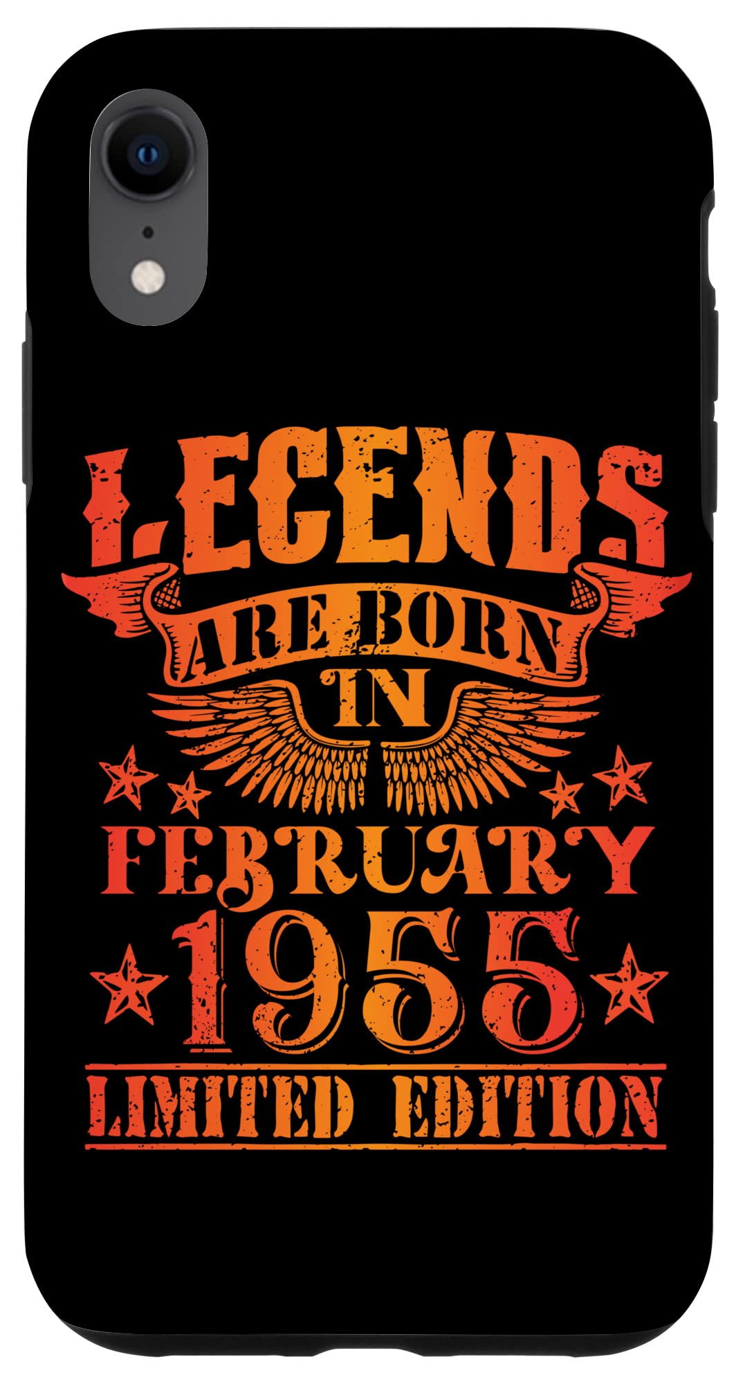 iPhone XR 誕生日 February 1955 年限定ギフト中古グランジヴィンテージ Limited 9月 Edition スマホケース