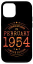 iPhone 12/12 Pro 誕生日 February 1954 年限定ギフト中古グランジヴィンテージ Limited 9月 Edition スマホケース