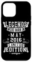 iPhone 12 mini 誕生日 May 2016 年限定ギフト中古グランジヴィンテージ Limited Edition Legend スマホケース