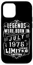 iPhone 12/12 Pro 誕生日 July 1975 年限定ギフト中古グランジヴィンテージ Limited Edition Legend スマホケース