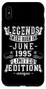 iPhone XS Max 誕生日 June 1995 年限定ギフト中古グランジヴィンテージ Limited Edition Legend スマホケース