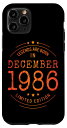 iPhone 11 Pro 誕生日 December 1986 年限定ギフト中古グランジヴィンテージ Limited 9月 Edition スマホケース