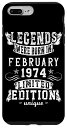 iPhone 7 Plus/8 Plus 誕生日 February 1974 年限定ギフト中古グランジヴィンテージ Limited 9月 Edition スマホ...