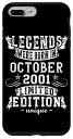 iPhone 7 Plus/8 Plus 誕生日 October 2001 年限定ギフト中古グランジヴィンテージ Limited Edition Legend ...