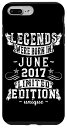 iPhone 7 Plus/8 Plus 誕生日 June 2017 年限定ギフト中古グランジヴィンテージ Limited Edition Legend スマホ...