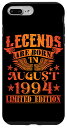 iPhone 7 Plus/8 Plus 誕生日 August 1994 年限定ギフト中古グランジヴィンテージ Limited Edition Legend ス...
