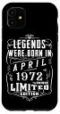 iPhone 11 誕生日 April 1972 年限定ギフト中古グランジヴィンテージ Limited Edition Legend スマホケース