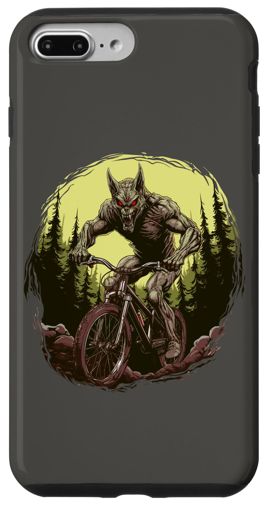 iPhone 7 Plus/8 Plus マウンテンバイク MTB バイク マウンテンアクセサリー 自転車 スマホケース