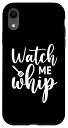 iPhone XR Me Whip クリスマス フェスティブ ホリデー ベーキング デザイン ウォッチ スマホケース