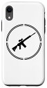 iPhone XR Rifles クロスヘア プロガン 銃器 リバタリアン リバティ アンキャップ スマホケース
