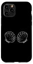 iPhone 11 Pro 貝殻ブラ BH シェルシェルバッグ 貝殻集合 スマホケース