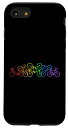 iPhone SE (2020) / 7 / 8 自転車 LGBT レインボー 自転車 自転車 サイクリング 自転車 スマホケース