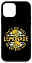 iPhone 12 mini Too Much Lemonade No One Ever Said ソーダスタンド スマホケース