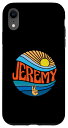iPhone XR Jeremy Shirt ヴィンテージ サンセット Jeremy Groovy タイダイ スマホケース